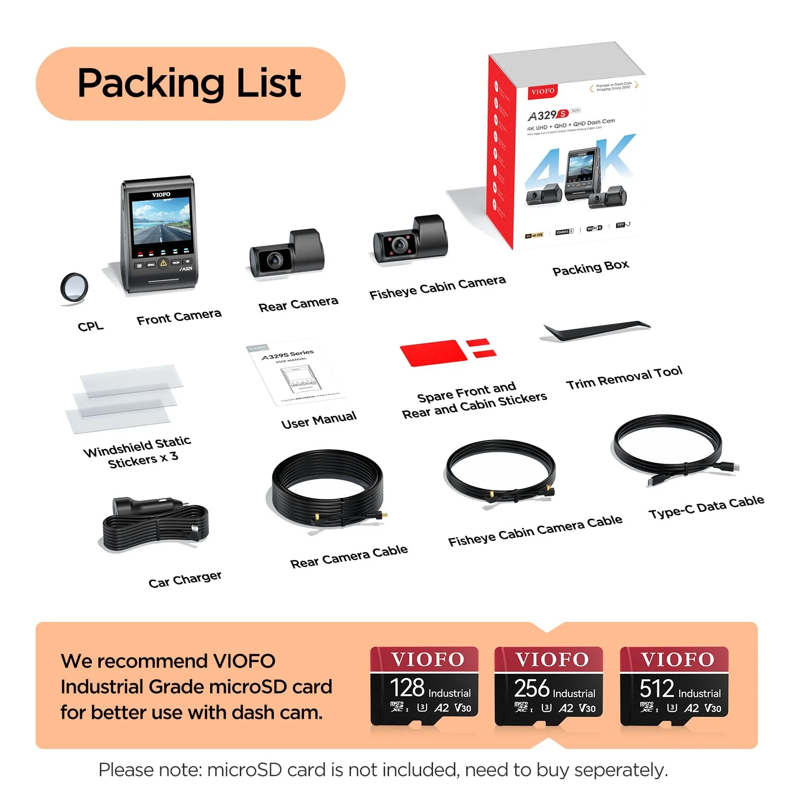 VIOFO A329S 3CH - Image 5
