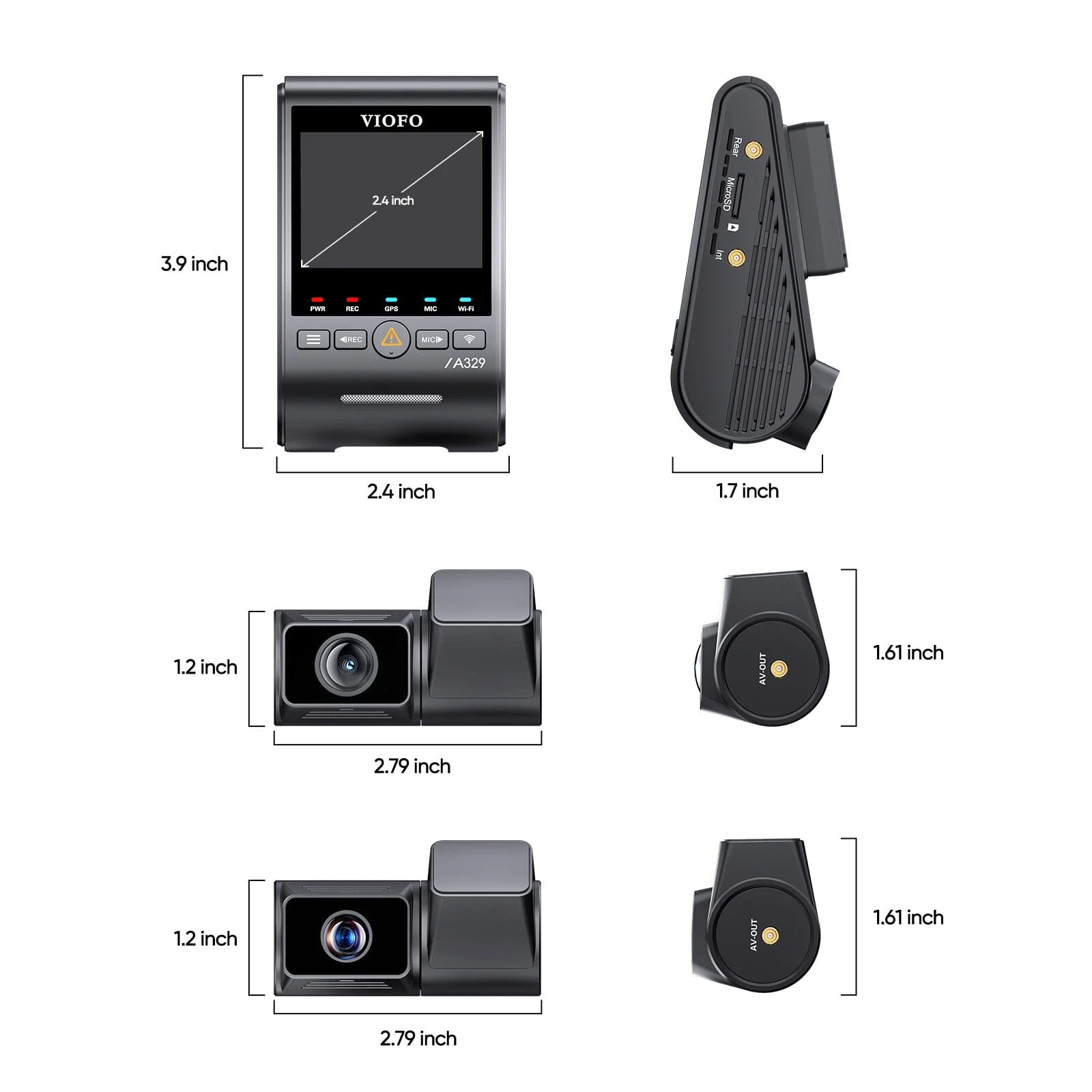 VIOFO A329T 3CH - Image 4